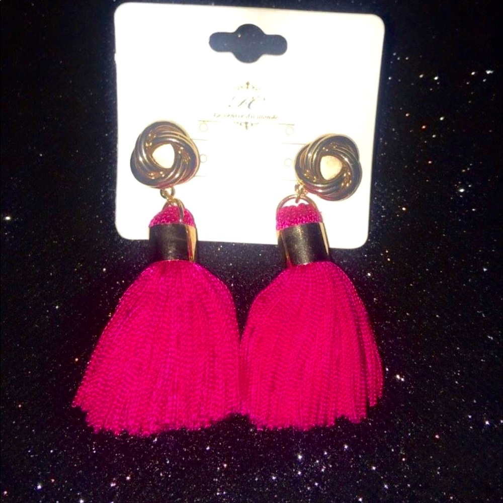 Pink Earrings